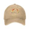 Stupid Canadian Wolf Bird Baseball Cap Sun Outdoor Sports Breathable Washed Trucker Hat Unisex Unisex Y2k Retro Print Baseball Caps