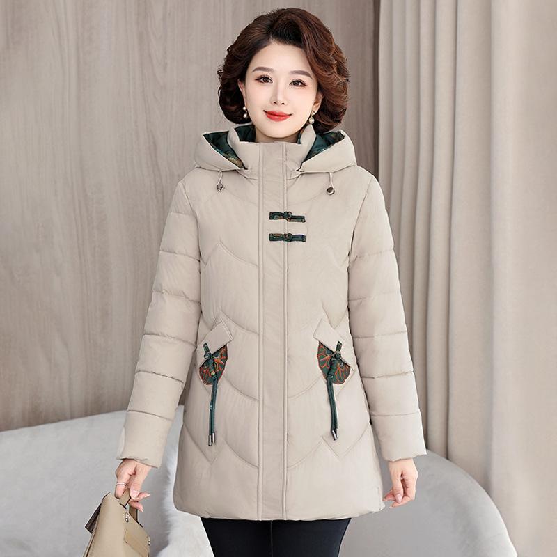 Cotton women's winter thickened jacket autumn and winter padded clothes 2025 new winter padded jacket