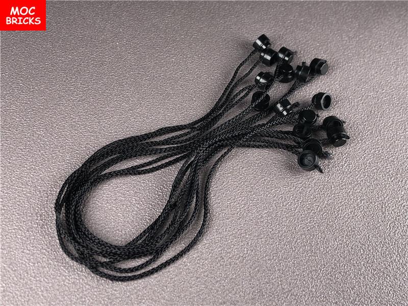 Wucifang Bags Unisex Black 10Pcs / Lot My Own Creation Blocks Do-It-Yourself String Including End Studs 22.5Cm Overall Learning Building Blocks Playthings Ideal For
