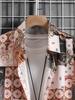 Men's Cashew Print Short Sleeve Summer Shirt - New Style, Polyester, Fashionable.