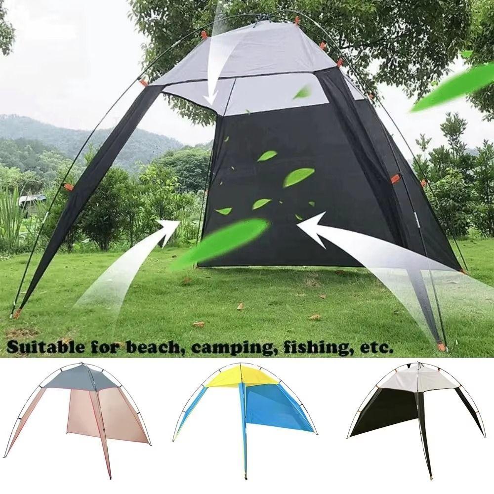 Lightweight Camping Tent Anti-UV Beach Shelter Tent Portable Fishing Tent  Hiking Travel