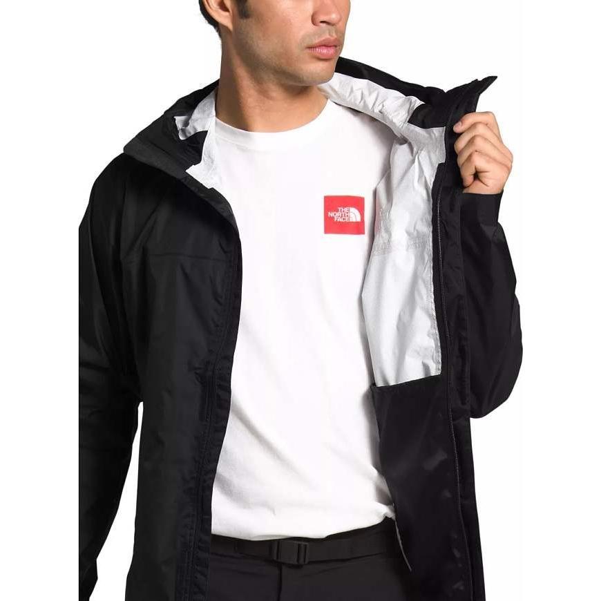 The North Face Venture 2 Jackets Men's Black Hooded Moderate Other NF0A2VD3-CX6