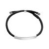 European Style Handmade Steel Wristband With Short Phrases For Gift Giving