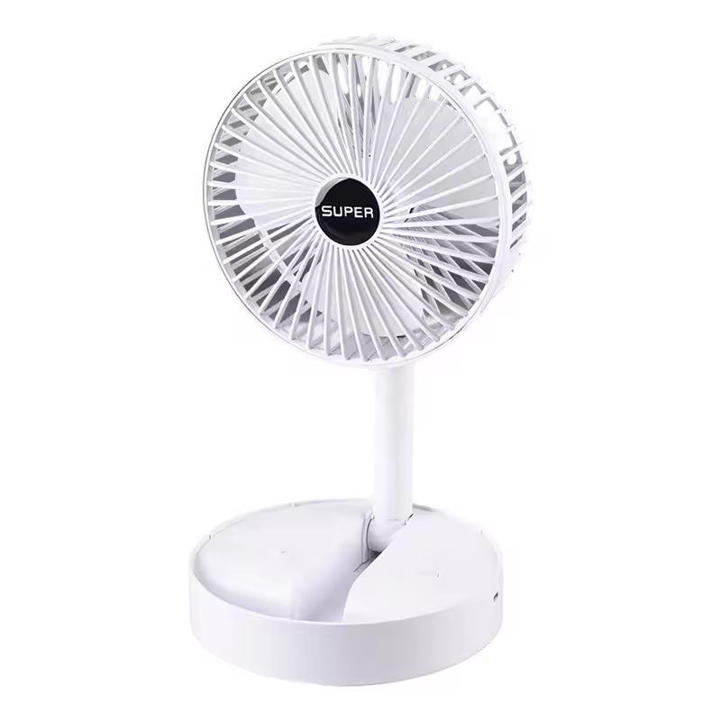 Portable Folding Air Cooling Fan USB Charging High Quality Standing Fan Mini Home USB Charging Quiet Office Fan