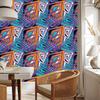 Modern graffiti drawings wallpaper for living room and bedroom 50x1000