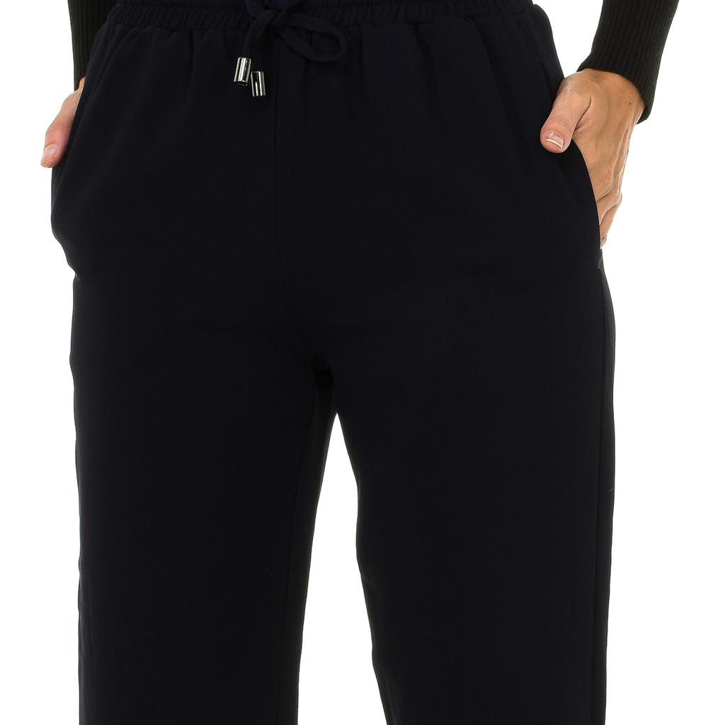 Pantalones largos con cordón ajustable 6Y5P04-5NBRZ para Mujer