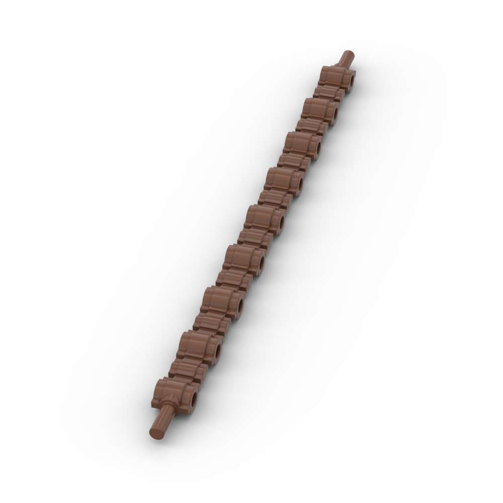 MOC 10 PEZZI 98567 Cinghia 19L Con Estremità a Barra Kit Mattoncini Fabbrica Mattoncini Flessibili in Gomma Particelle Idea Giocattoli Fai da Te Regalo per Bambini