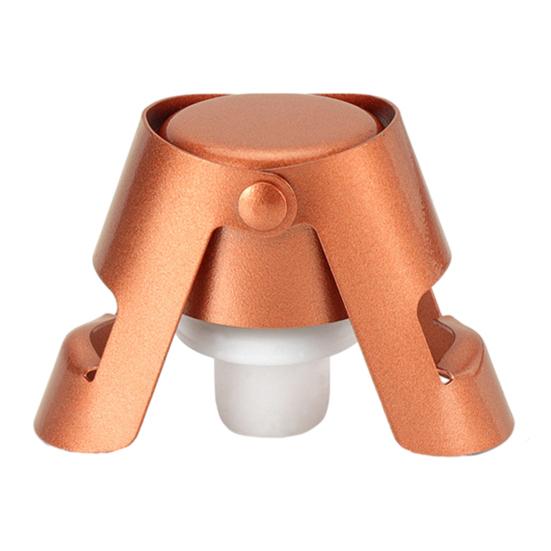 Stainless Steel Champagne Bottle Stopper Leak-proof Lock German Design Freshness-preserving Bottle Cap