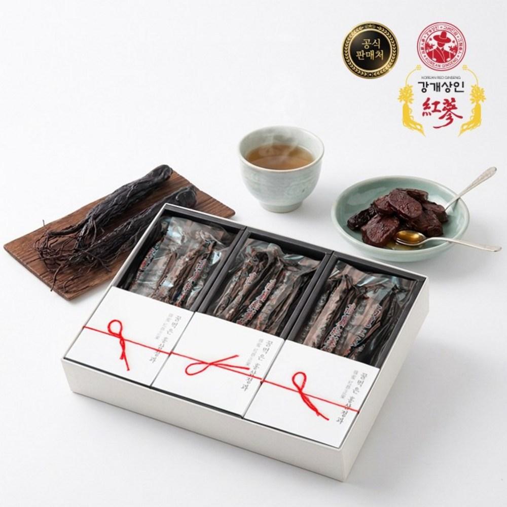 Ganggae Sangin Red Ginseng Jelly 250g x 3 Packs, 6-Year-Old Red Ginseng Slices, A Snack for Our Family