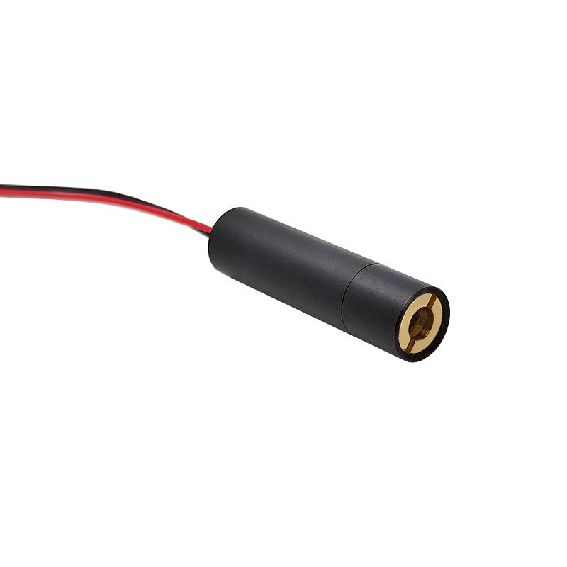 8x31mm 405nm 5mW Internal Focus Blue-Violet Laser Module with Dot Pattern.