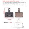Lebycle-25 Pair MTB Bicycle Disc Brake Pads,Resin,Road Bike Hydraulic Disc Brake Pads,Universal for Shimano,SRAM,AVID,ZOOM,B01S