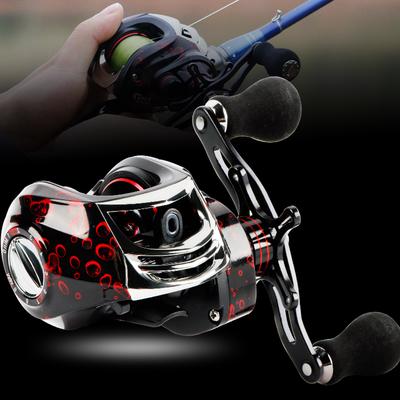 18BB 7.2:1 mulinello da pesca Baitcasting con freno magnetico mulinelli Baitcaster per la pesca al salmone trota spigola