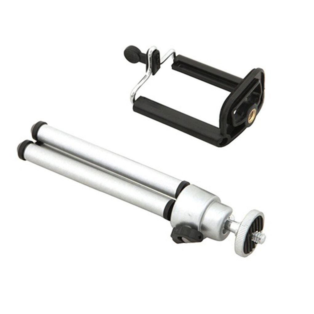 Portable Digital Products Tripod Aluminum Handle Universal Mobile Phone Holder