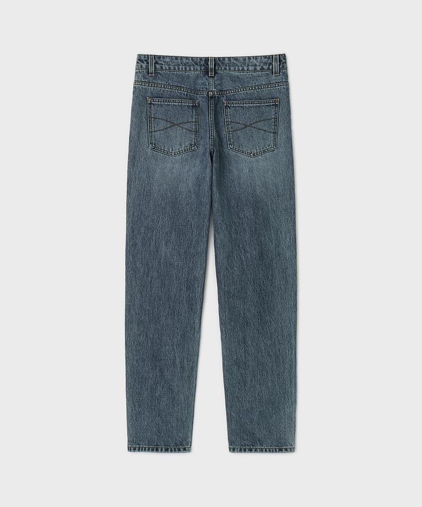 Bellie (W) True Straight Denim Pants - Indigo