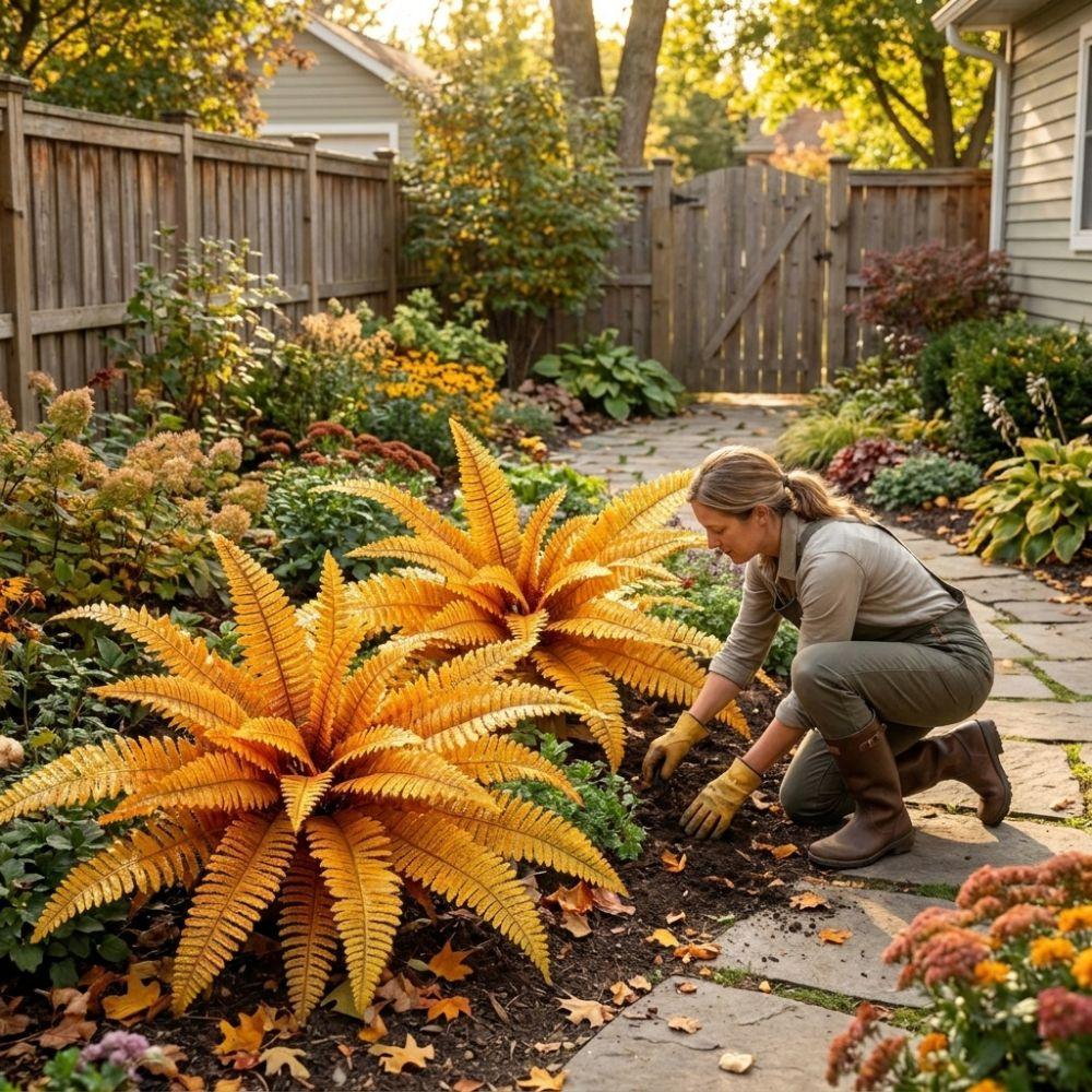 18 Leaves Fake Fern Plants Lifelike Artificial Palm Tree Home Party Decor