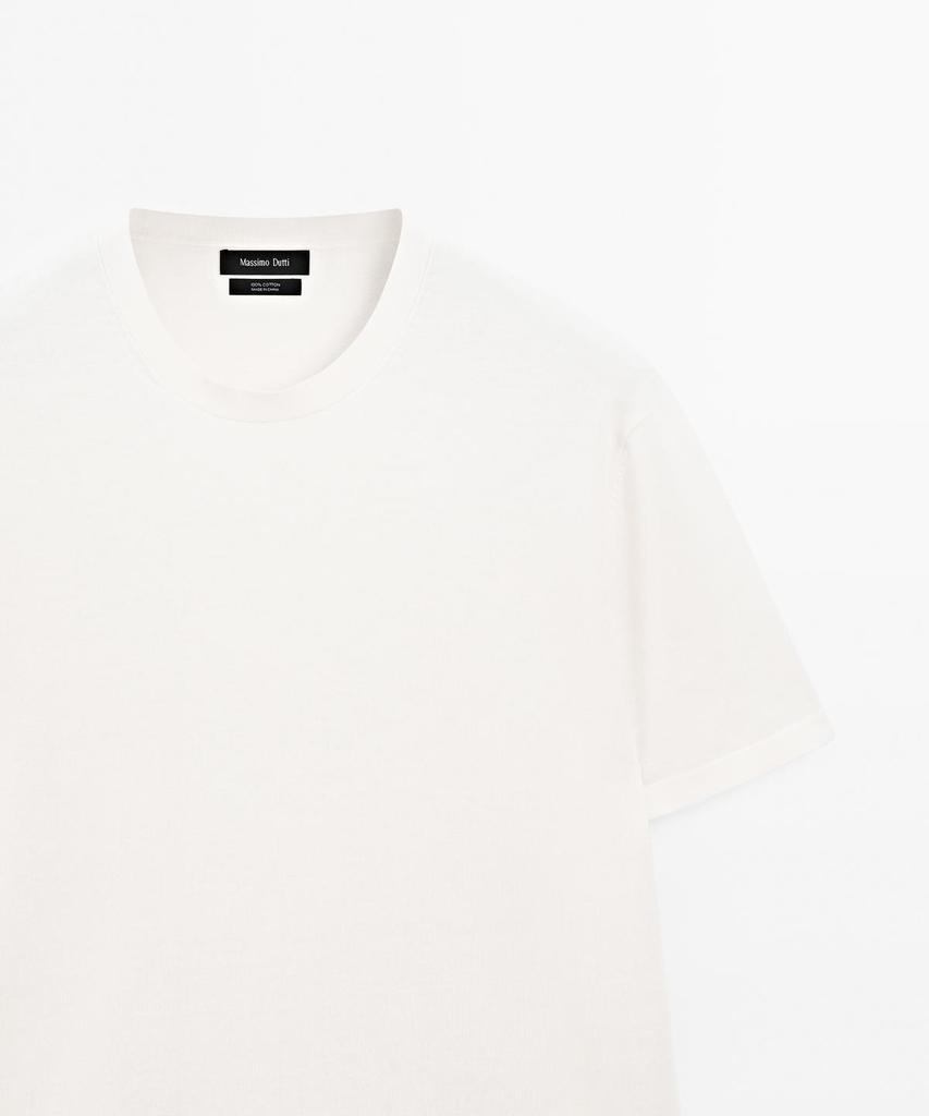 Masimodutti Cotton Knit T-Shirt