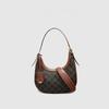 Classic Print Shoulder Crossbody Bags Casual PU Leather Hobo Underarm Bags Luxury Women's Clutch Bags Fashion Female Handbags
