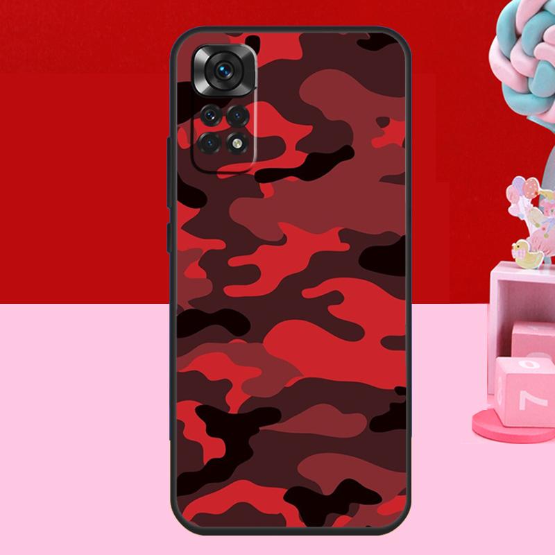 Camo Camouflage Pattern Case For Xiaomi Redmi Note 11 10 12 13 14 15 Pro Plus Redmi 15 C 14C 10C 12C 13C Soft Cover