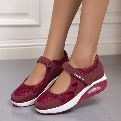 Rimocy Nowe Damskie Siatkowe Płaskie Buty Wiosna Lato Lekkie Buty Codzienne Kobieta Moda Platforma Oddychające Trampki Zapatos Mujer