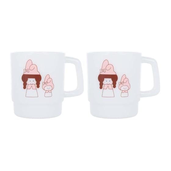 Sun-Star Stationery mizutama x Sanrio Characters Goods Pen Stand My Melody S2404281 (x 2)