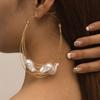 Fashion Layered Large Circle Earrings Exquisite Trendy Wedding Earing  for Women