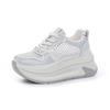 New Casual Thick-soled Breathable Dad Shoes with Increased Mesh