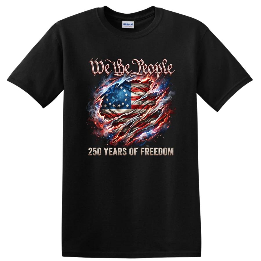 We the People 250 Years of Freedom USA T Shirt Independence Vintage Tee XXXXL