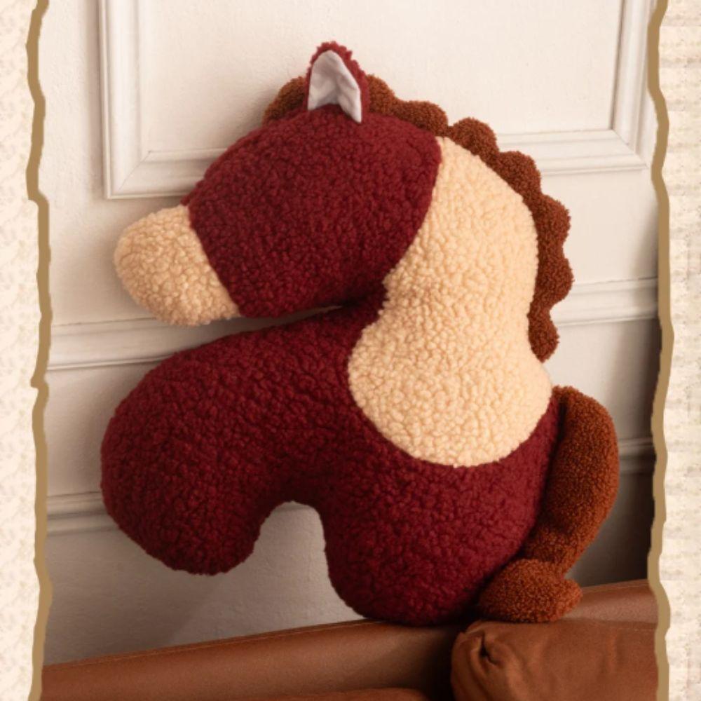 Plush Material Cute Pillow Machine Washable Soft Pillow Soothing Toy Non-Slip Pillow  Living Room