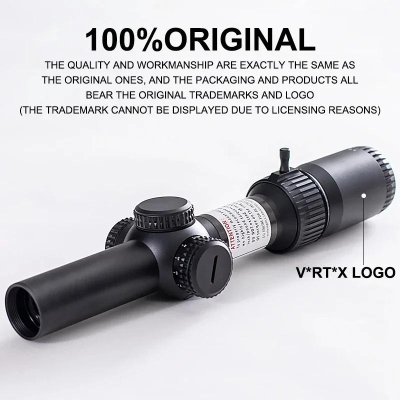 სანადირო ოპტიკური სამიზნე 1-8X24/1-6X24 ორიგინალი ოპტიკა St**ke E*gle მეორე ფოკალური სიბრტყე(SFP) ოპტიკური სამიზნე ბადე წყალგაუმტარი/დარტყმაგამძლე