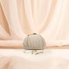 Elegant Pleated Evening Clutch: Versatile Formal Qipao Handbag