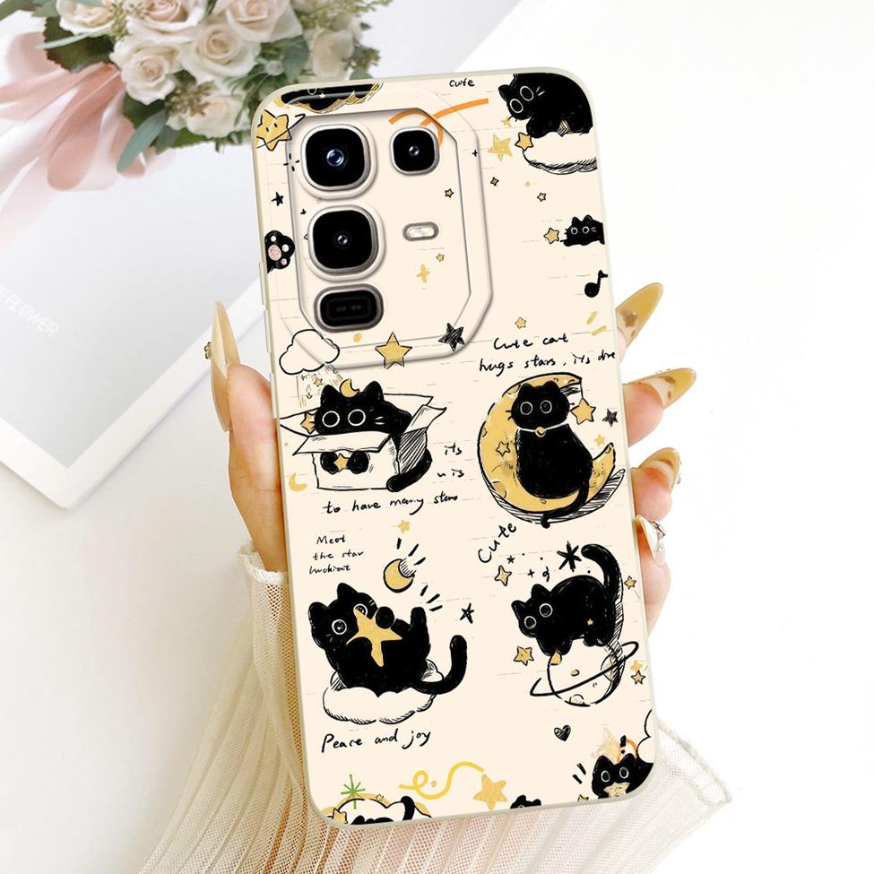 Casing For Infinix Note 50 4G Cover X6858 Fashion Cartoon Cute Funny Painted Silicone Bumper For Inifnix Note 50 4G Phone Case