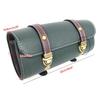 Motorcycles Handlebar Bag Saddlebag, Leathers Handmade Motorcycles Fork Bag Roll, Durable Storage Tool Pouch with Straps