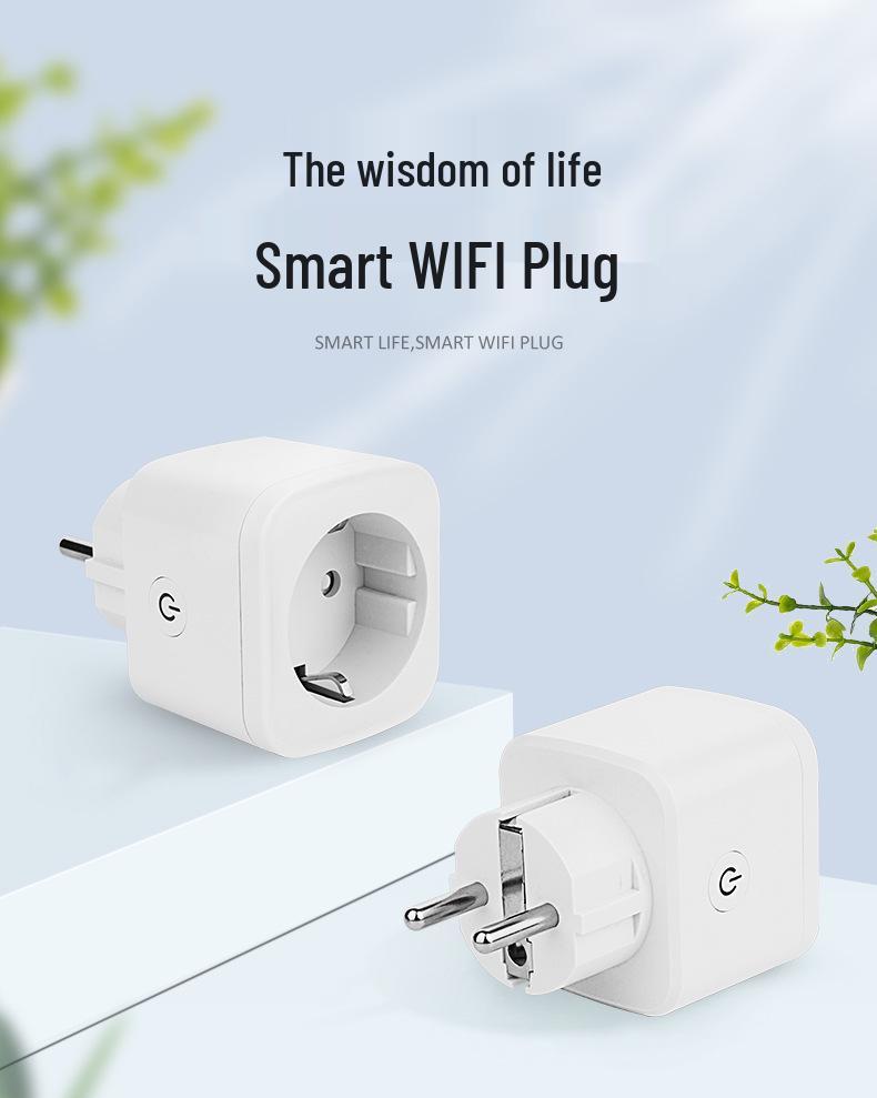 16A European Standard WiFi Smart Socket with Voice Control & Alexa Integration