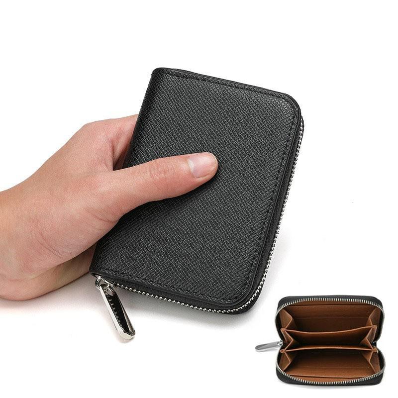 New Style Men's Mini Zipper Wallet and Coin Purse