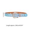 Adjust Pin Buckle Diamond Waist Belt Adult Western Full Sequin Adjustable Belt