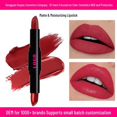 Dual-Ended No Logo Matte Lipstick & Plumping Lip Balm