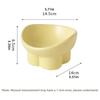 Large Diameter Neck Protection Bowl Anti-knock Pet Food Bowl Elevated Cat Bowl  for Pets Cats Dogs