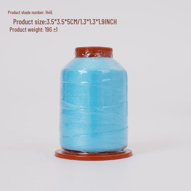 Polyester Sewing Thread: 100 Colors, 500 Yards, Fine Two-Strand, High-Speed, for Hand Sewing