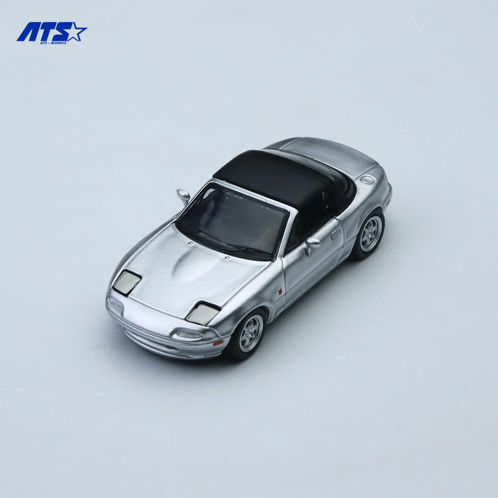 HobbyJAPAN ATS-MODELS 164 Mazda MX-5 Silber Fertigmodell ATS880103