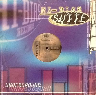 12inch Record DJ'S RULE - Don't Give Up HB089 Hi-Bias Records 1998 US Dance & Electronica Used