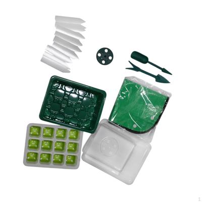 Indoor Plant Growth Kit with Mini Greenhouse for Seedling Preparation