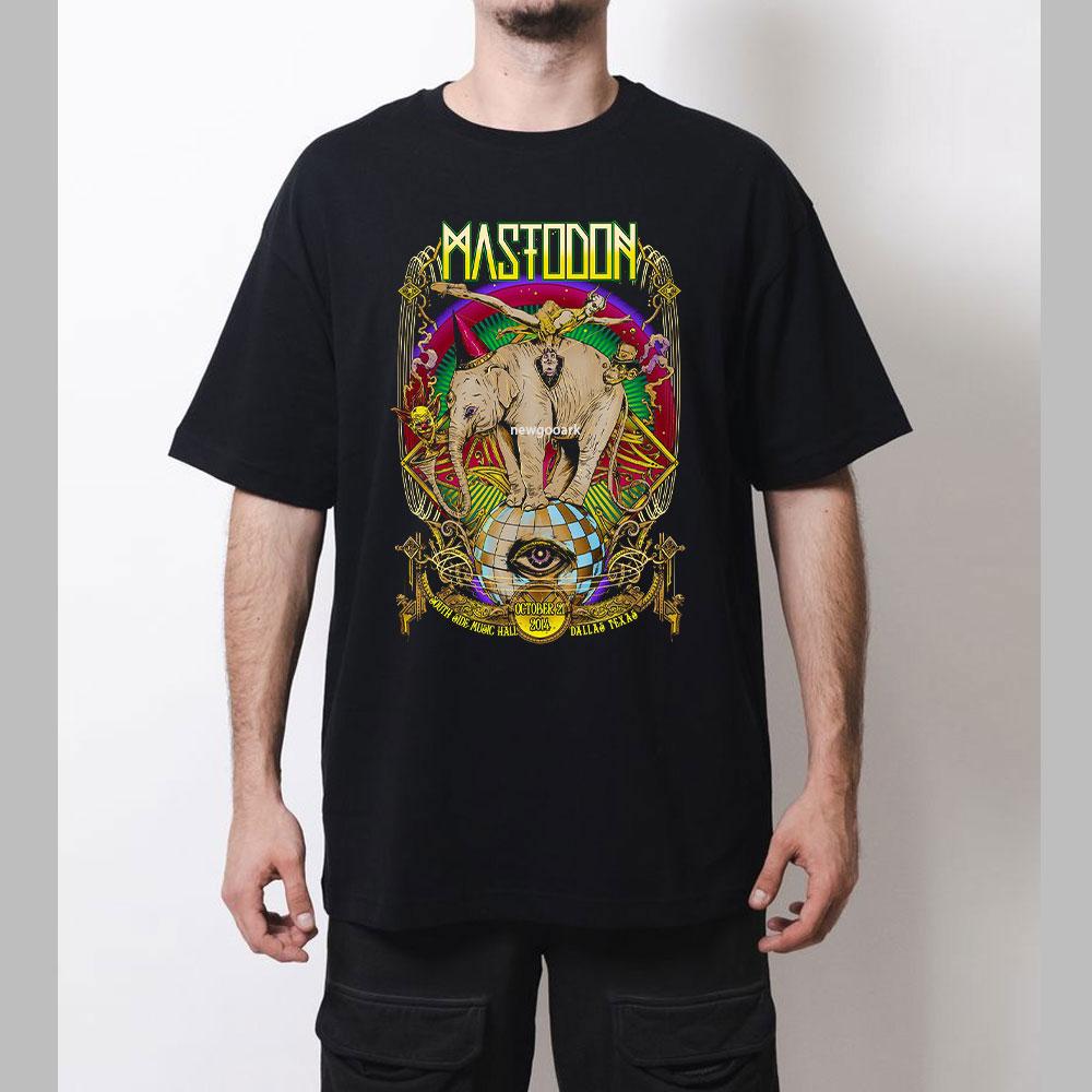 Vintage Mastodons Heavy Metal Band T SHIRT Short Sleeve Unisex TShirt Concert TShirt Short Sleeve Men Women Summer Cotton Tee