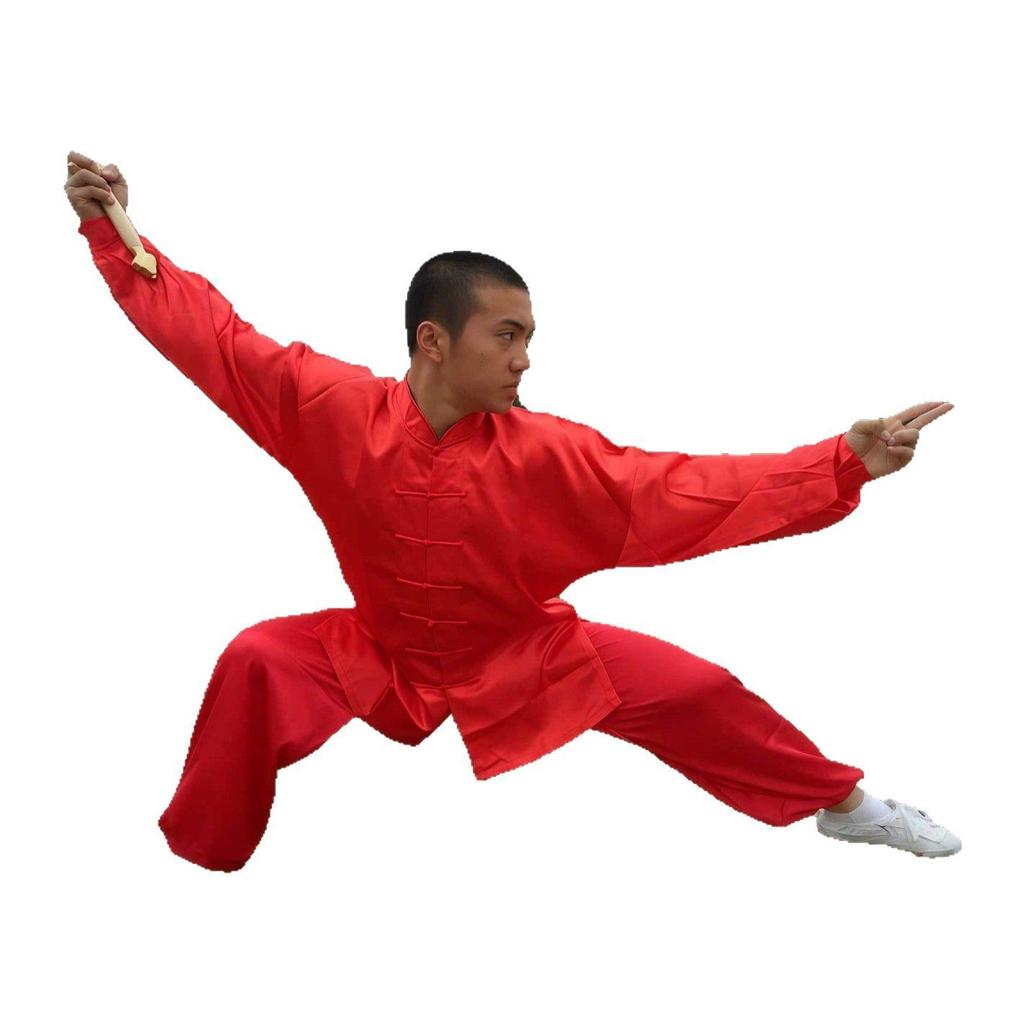 Tai Chi Anzug für Herren und Damen - Set für Kampfsporttraining & Auftritte für Erwachsene, Frühling/Herbst