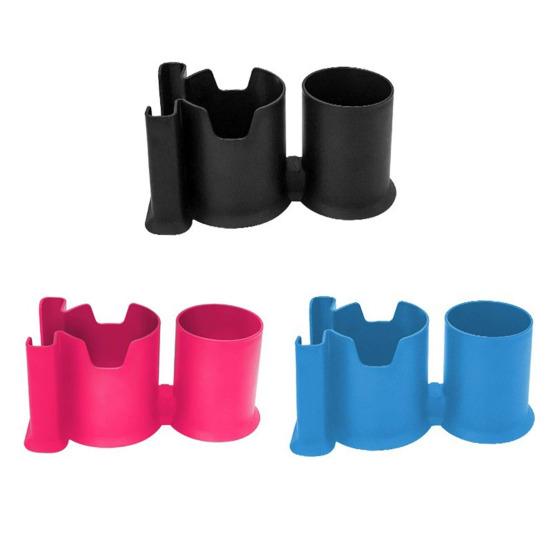 Paddleboard Cup Holder 2-in-1 Drink And Phone Holder with Rope Fixation Waterproof Plastic Paddle Board Accessory for Kayaks Canoes SUPs Boats