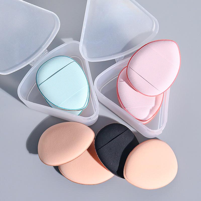 3/6 PCS Water Drop Thumb Puff Fingertip Air Cushion Powder Set Concealer Fingertip Belly Detail Mini Slipper Powder Puff