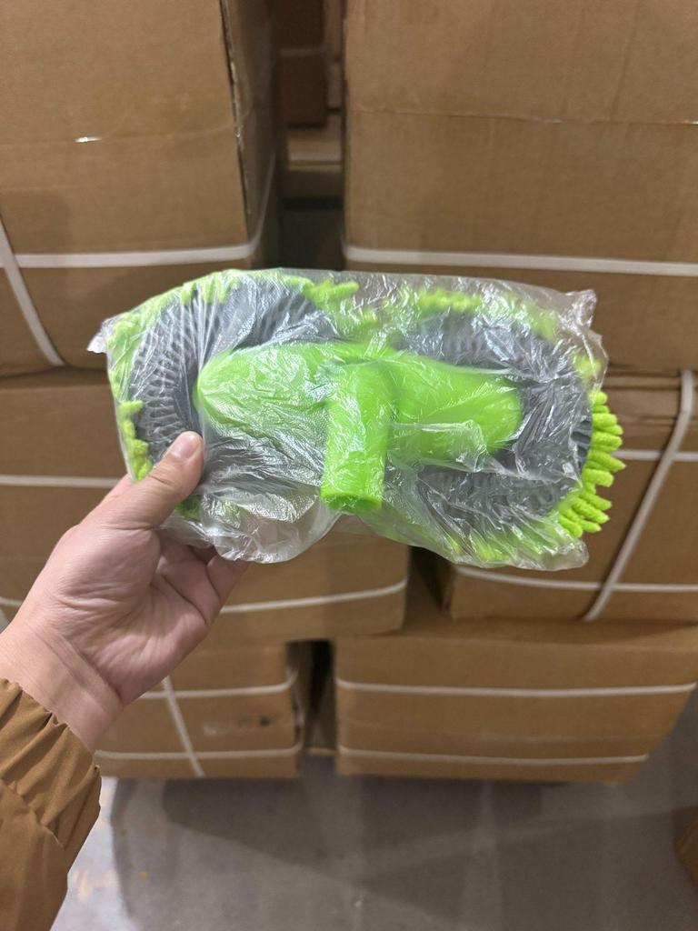 Balai de lavage de voiture en chenille extensible avec brosse à poils doux