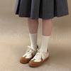 Fashion German Trainning Shoes 2025 New Autumn Casual Sneakers Round Toe Thick Heel Platform Shoes Lace Up Soft Slip On Women Sneakers