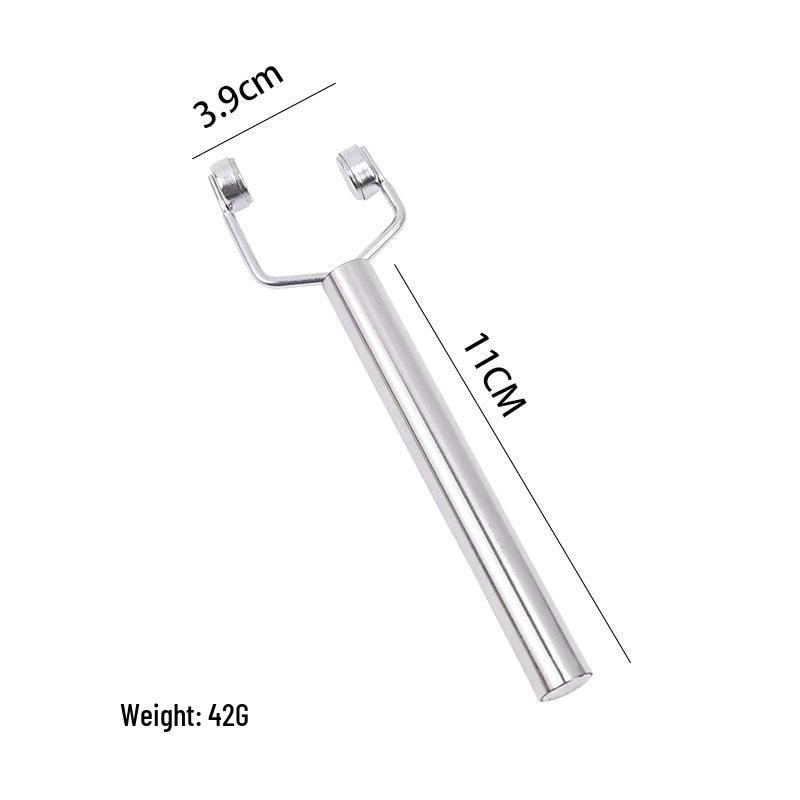 

Y-Shaped Double-Headed Magnetic Nail Art Tool for Cat Eye Gel Polish 3-in-1 Y-Shape Cat Eye Magnetic Strip [Silver] чёрный/серебряный