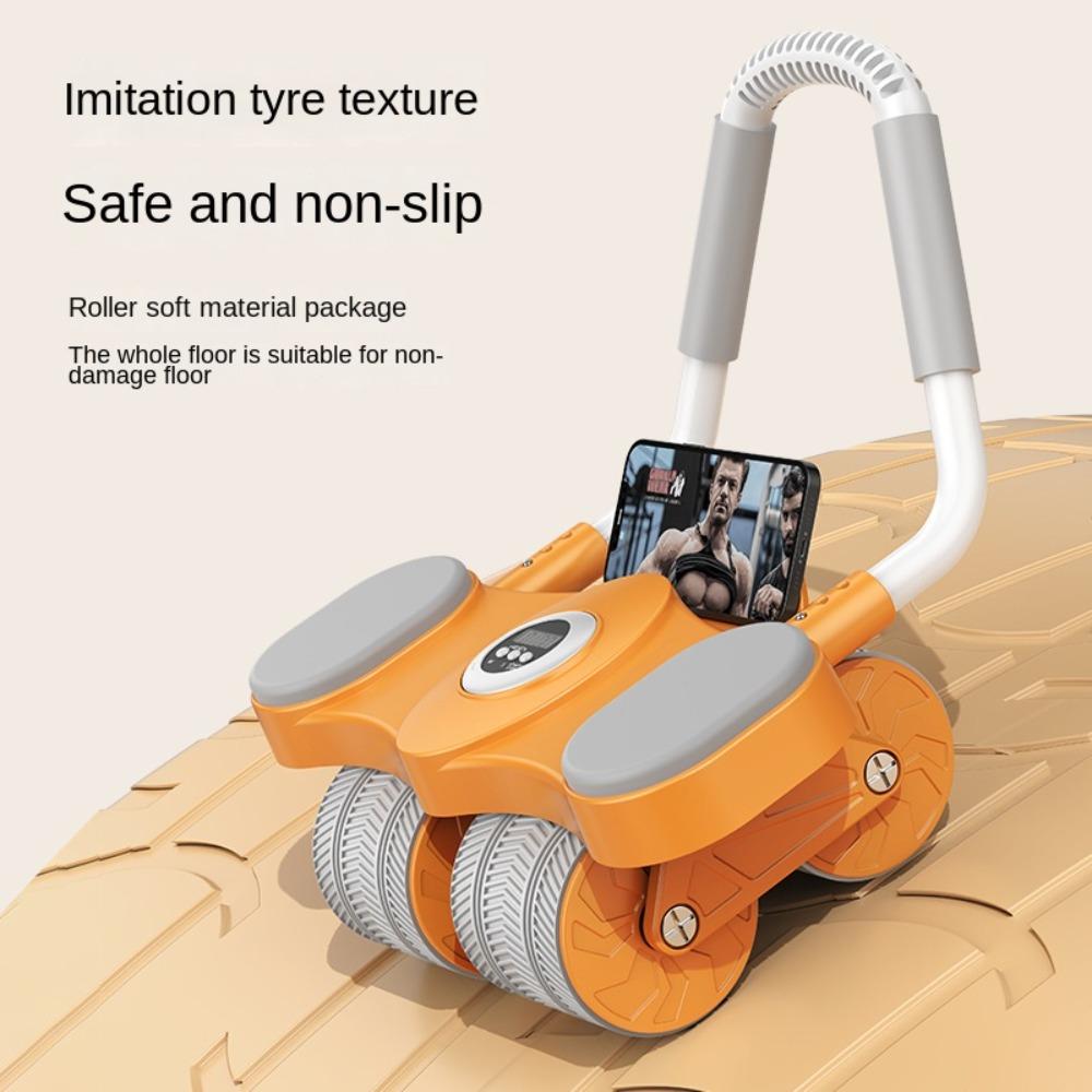 

Flat Plate Exercise Abdominal Wheel Elbow Support Push-up Abdominal Roll for Women Men
