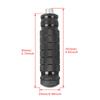 Universal Rearset Foot Peg Pedal Footrest For Motorcycle Accessories Motorcycle Footpeg Replacement Parts